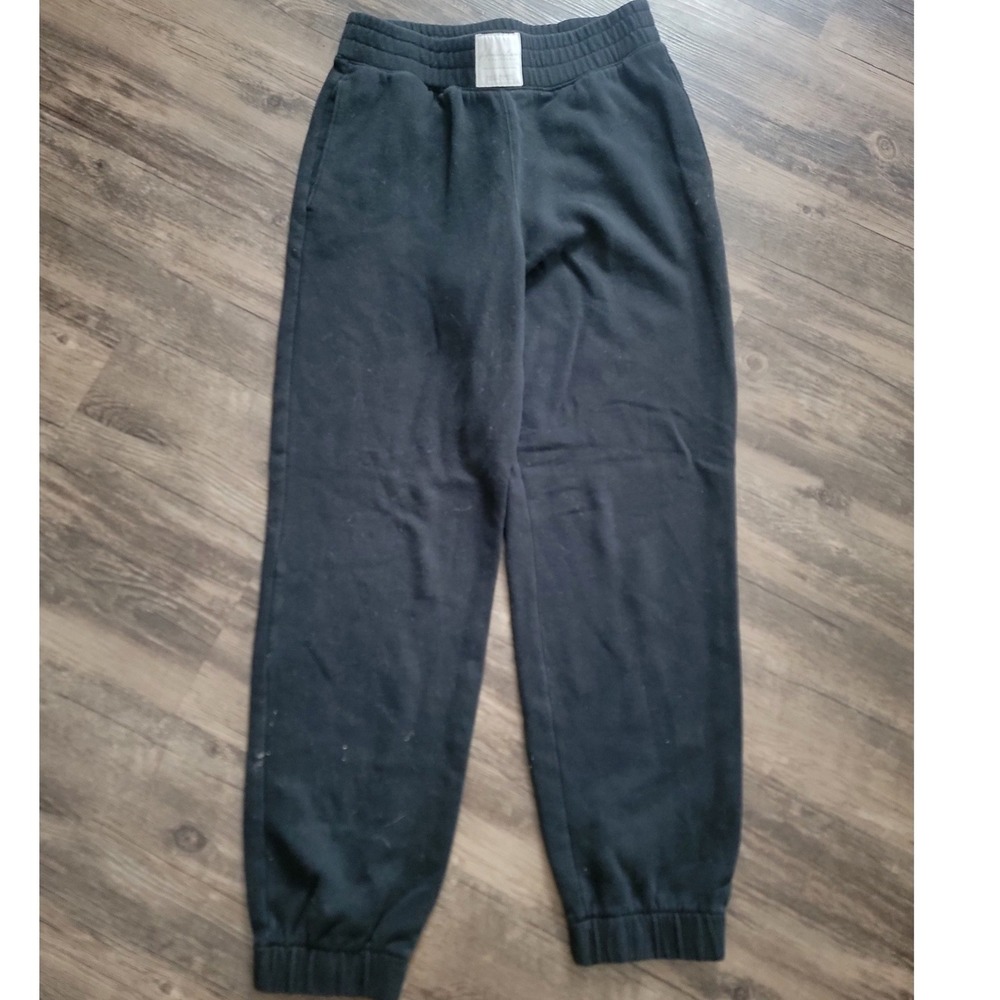Hollister‎ Ultra High Rise Jogger Sweatpants Black Womens Small Side Pockets